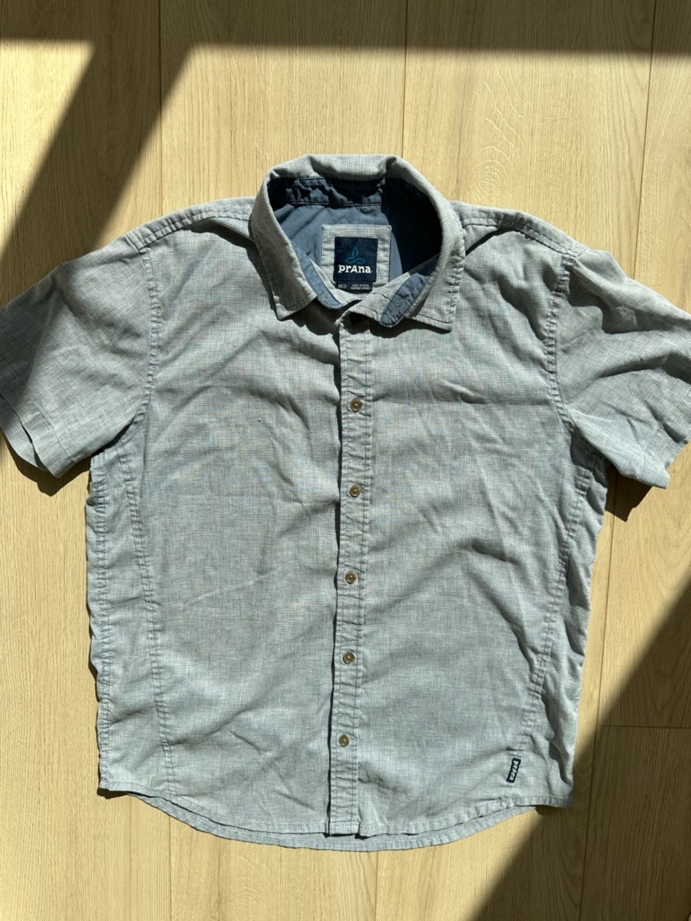 Prana Men's Short Sleeve Button-Down Shirt